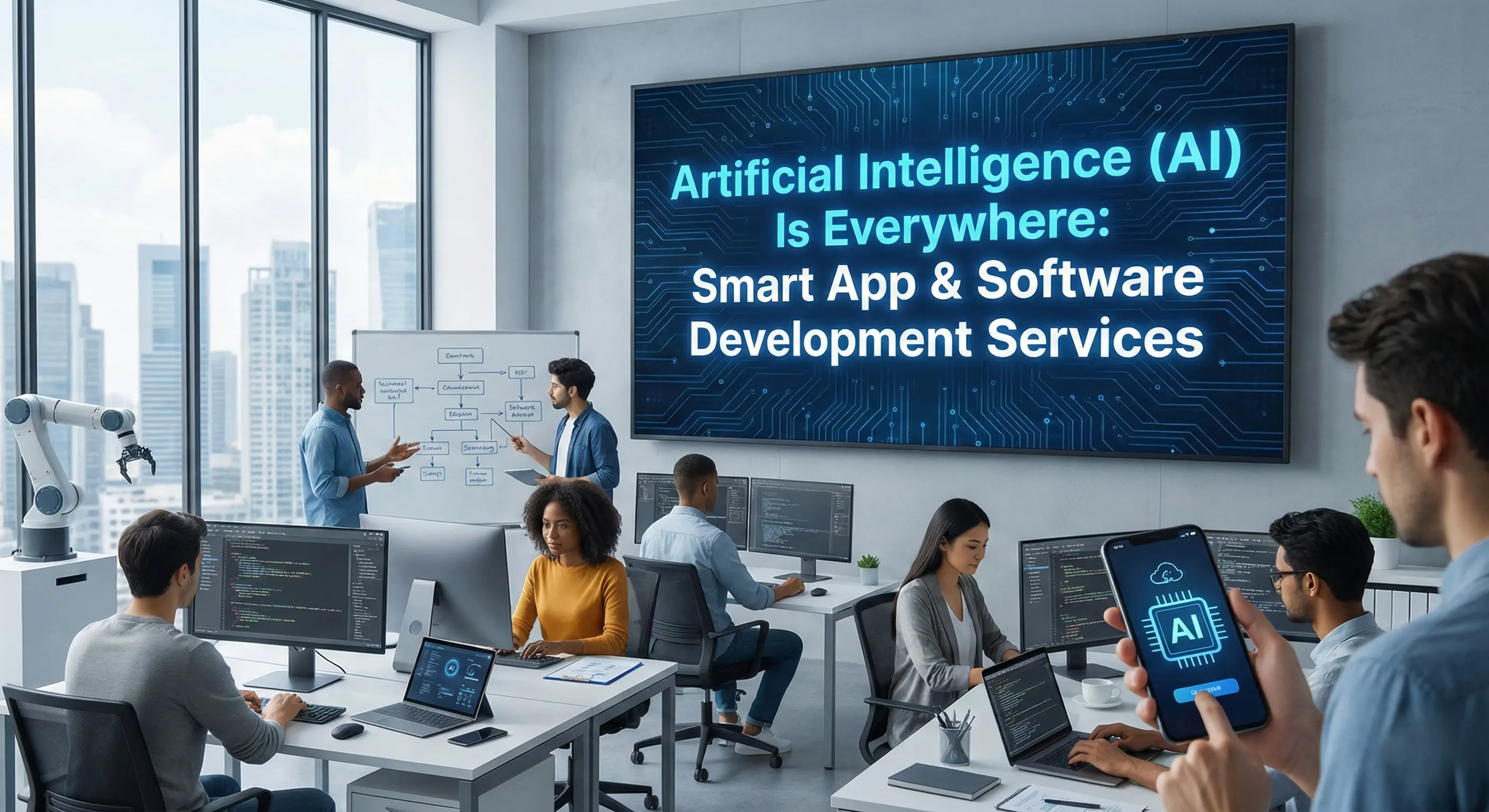Artificial Intelligence (AI) Is Everywhere: Smart App & Software Development Services
