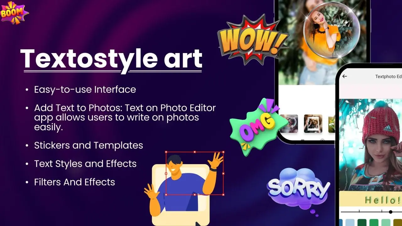 Transform Your Photos with Textostyle Art - Application