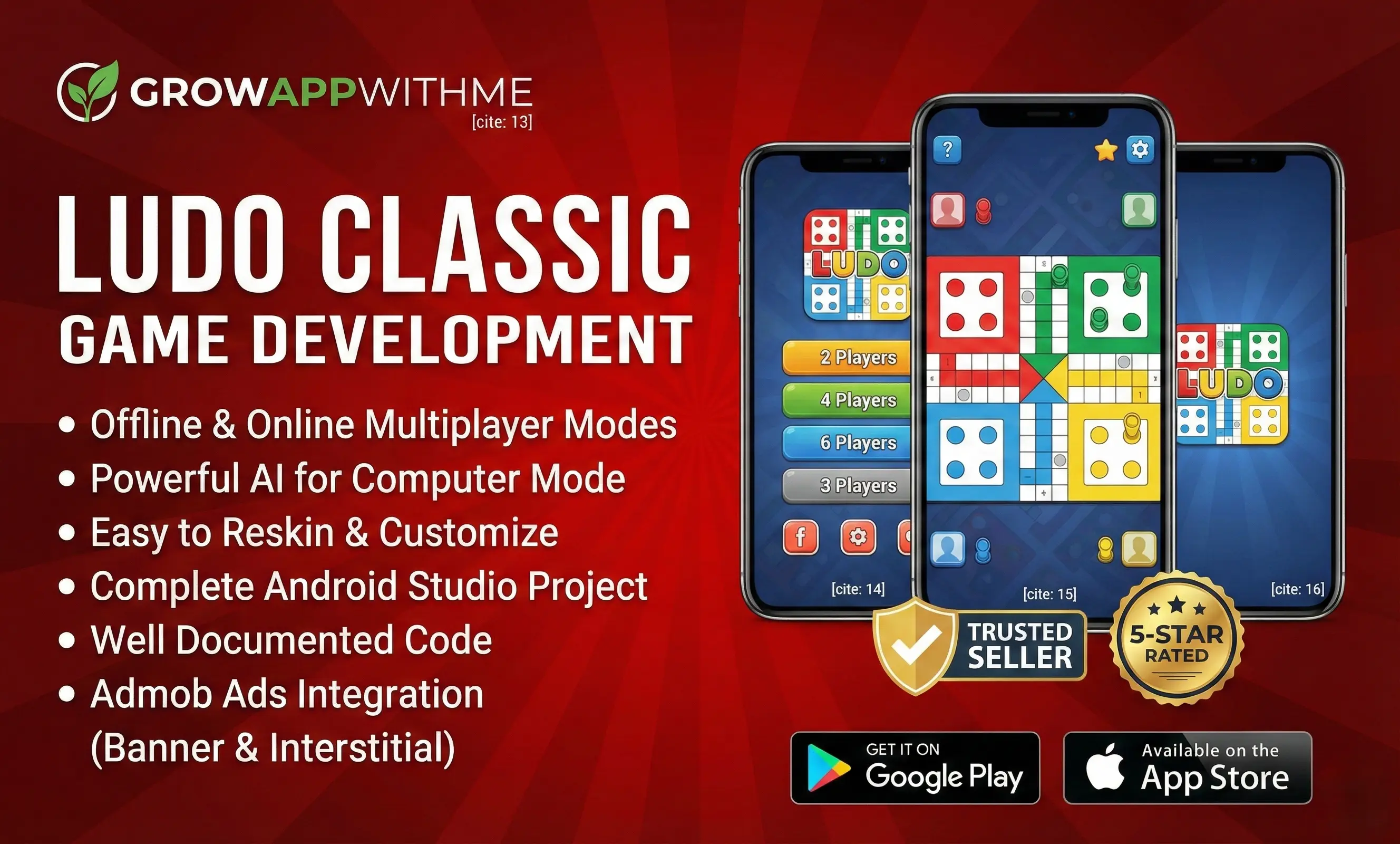 Ludo Classic – Native Android Ludo Game App Source Code (AdMob Integrated)