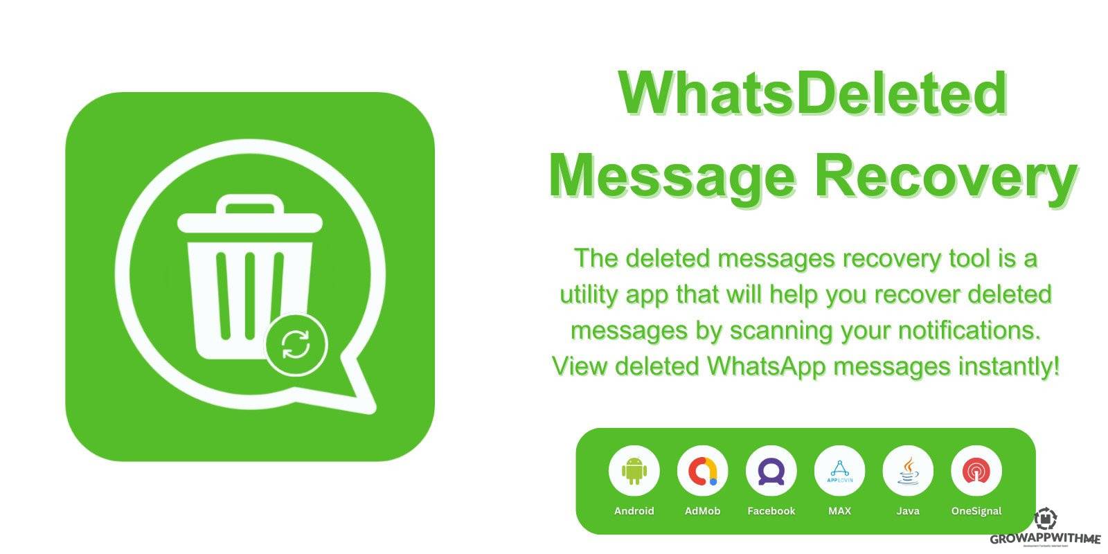 WhatsDeleted Message Recovery - Android