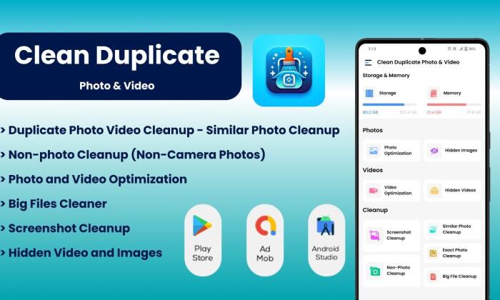 Clean Duplicate Photo And Video - Android