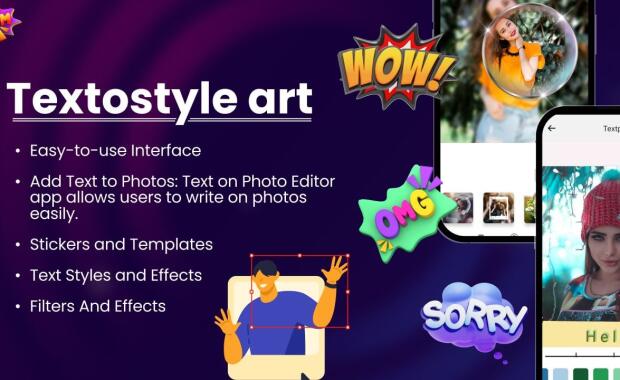 Transform Your Photos with Textostyle Art - Application