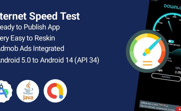 Internet Speed Tester Android Source Code | GrowAppWithMe