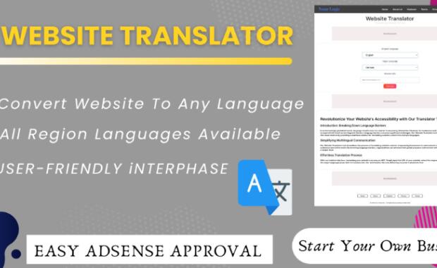 Website Translator PHP Script