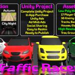 Traffic Racer 3D Unity game development